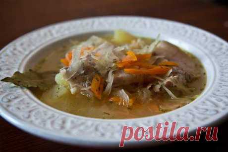 Щи из кислой капусты - Рецепт современной домашней кухни с фото