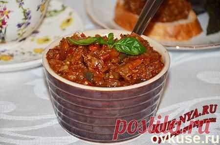 Икра из баклажан (очень вкусная) - Простые рецепты Овкусе.ру