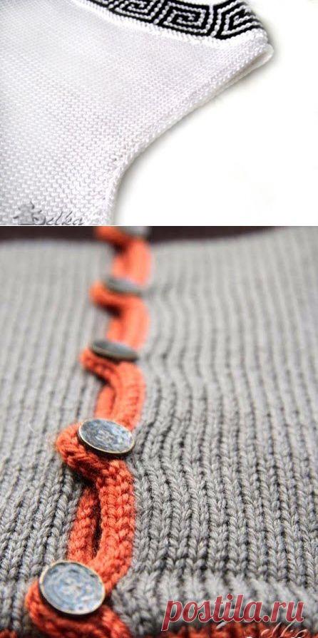 Обработка пройм способом "шнурок"