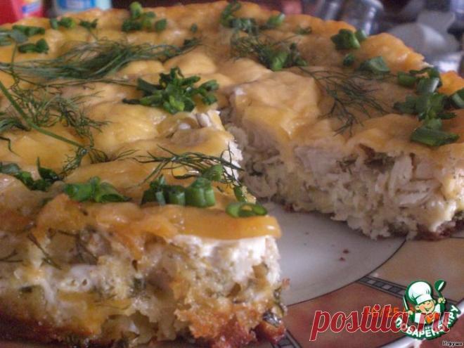 Праздничный рыбный тортик.