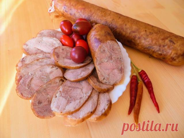100% колбаса - никакой химии, только мясо и специи! Простой рецепт вкусной домашней колбасы | Cookpad рецепты | Яндекс Дзен
