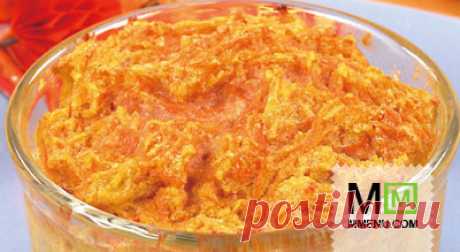 Суфле из моркови и яблок