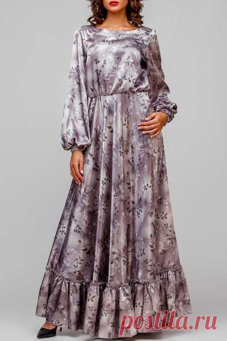 Купить Платье Adelin Fostayn 6005.2 СЕРЫЙ со скидкой в интернет-магазине kupivip.ru - распродажа