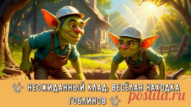 Два гоблина, Аква и Грим, прибыли в тихое российское село, привлечённые слухами о богатом кладе, якобы спрятанном в земле. Вооружившись киркой и лопатой, друзья принялись усердно рыть глубокую яму...