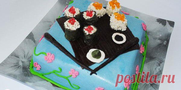 Торт для любителя суши