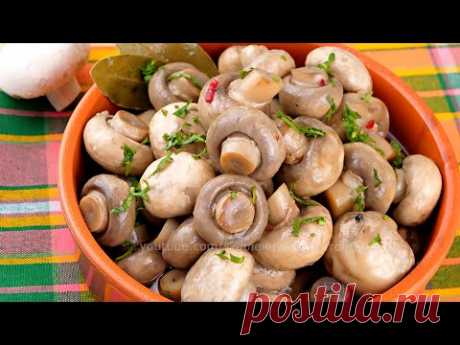 Это не грибы, а просто сказка! Закусочные шампиньоны моментального приготовления на праздничный стол