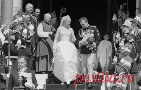 Свадьба века: голливудская актриса Греенье III, 19 апреля 1956 г. / Путь моды