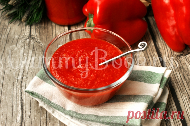 Соус из болгарского перца - пошаговый рецепт с фото Соус из болгарского перца: простой и вкусный пошаговый рецепт с подробным описанием, пошаговыми фотографиями, советами и отзывами о рецепте