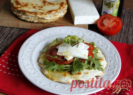 Итальянская лепёшка Пьядина Piadina