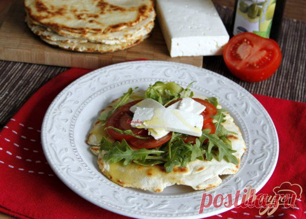 Итальянская лепёшка Пьядина Piadina