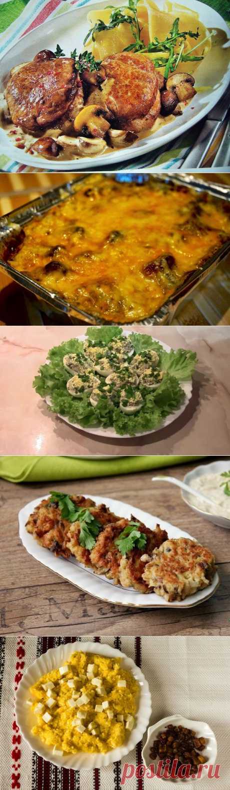 5 пикантных рецептов с грибами - -объедение в чистом виде! | Четыре вкуса
