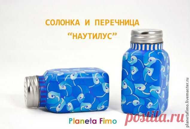 Декорируем солонки с помощью FIMO - Ярмарка Мастеров - ручная работа, handmade