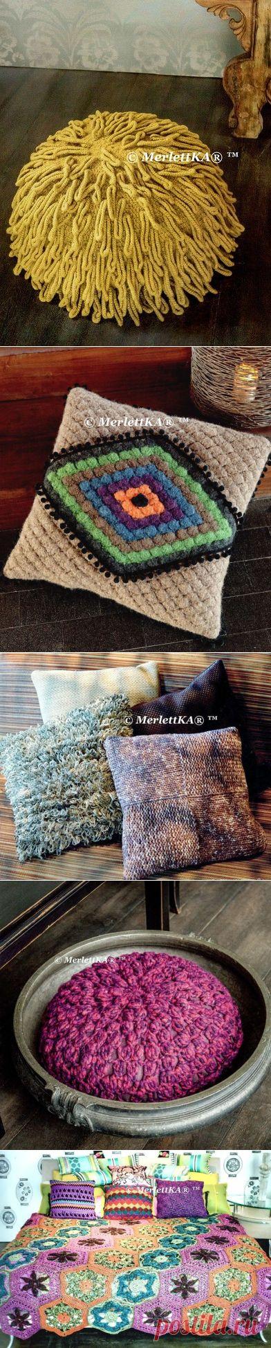 Сумки, подушки и декор - много идей для новогодних подарков - подборка