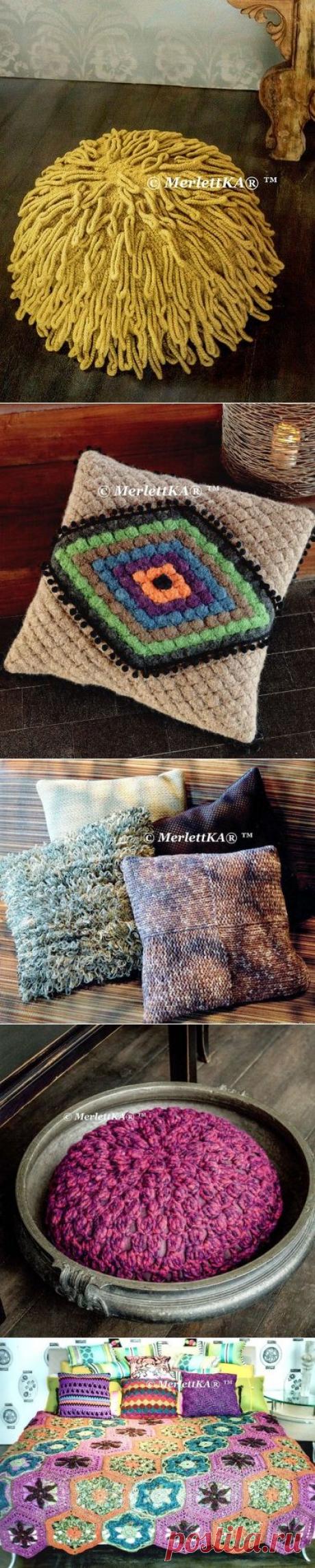 Сумки, подушки и декор - много идей для новогодних подарков - подборка