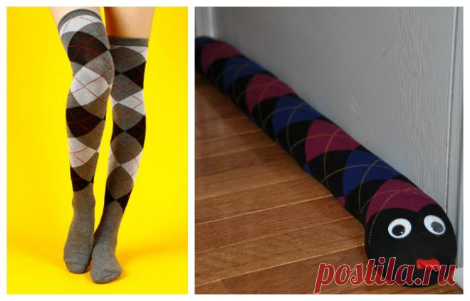 Как остановить сквозняк дома с помощью пары носков