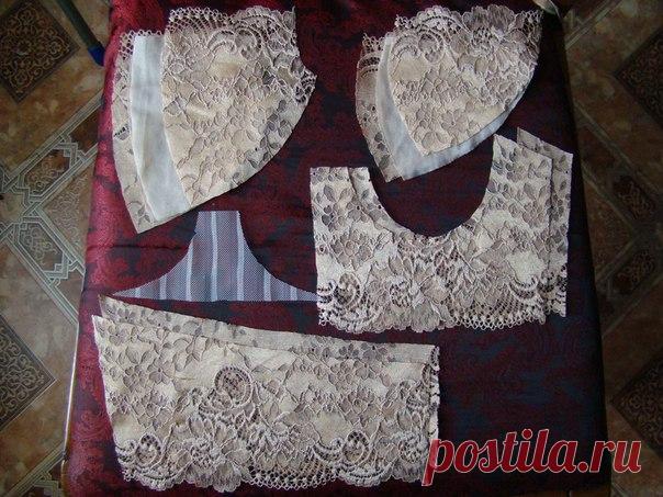 Кружевной бюстгальтер своими руками — Мастер-классы на BurdaStyle.ru