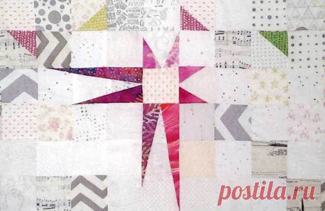 How to Make Wonky Corner Quilt Blocks Tutorial - Inspired Quilting by Lea Louise