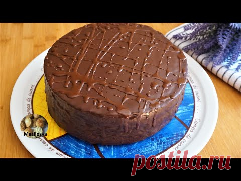 Торт Прага по ГОСТу, простой шоколадный тортик,получится у всех!