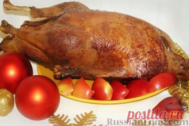 Гусь с яблоками (немецкая Рождественская классика)