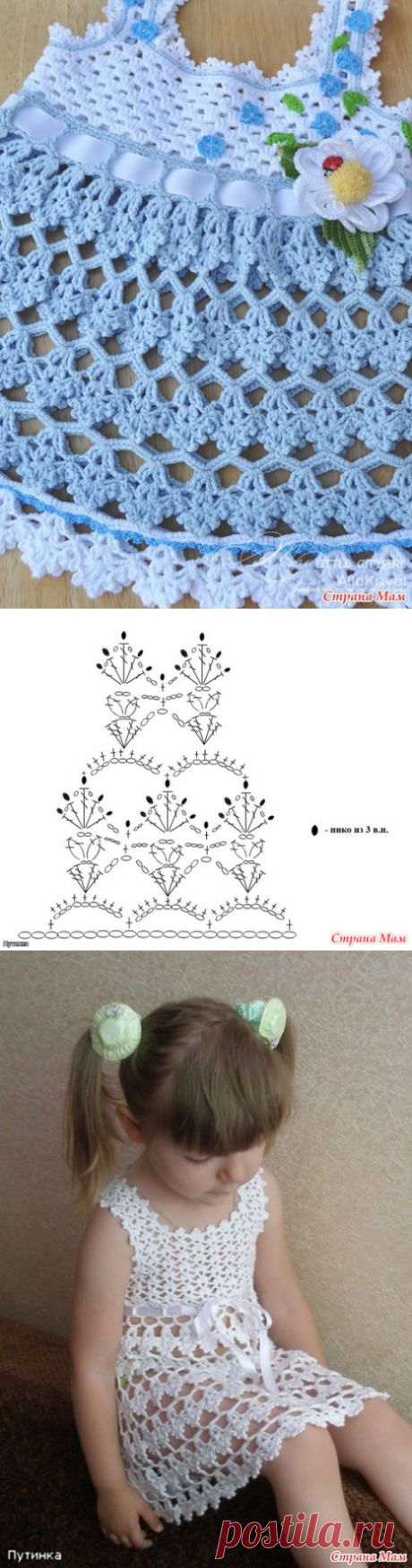 Топ Незабудка. По мотивам топа Аллы Коваль