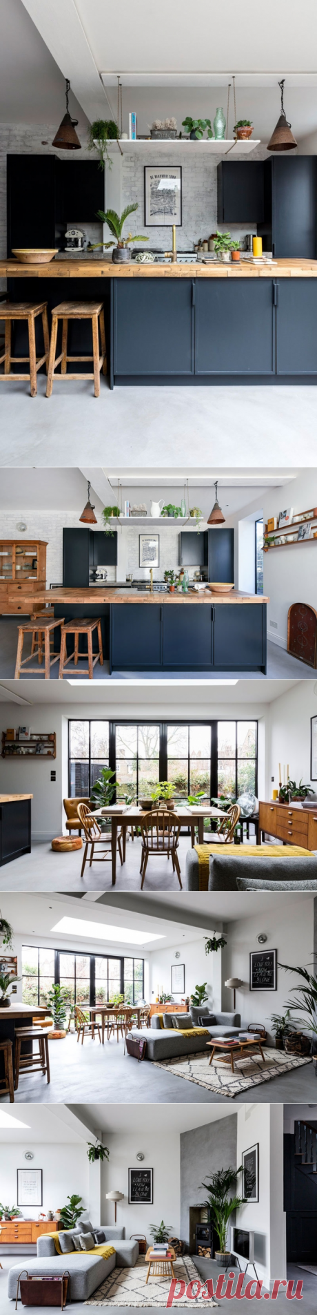 Современный дом с оттенком скандинавского стиля в Лондоне - Дизайн интерьеров | Идеи вашего дома | Lodgers