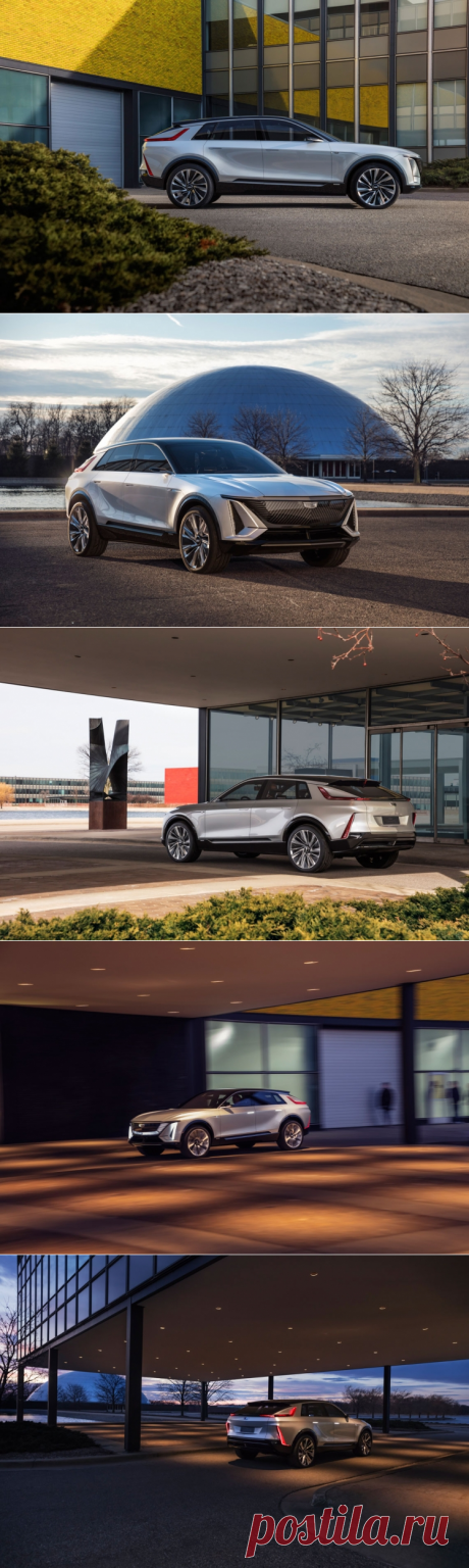Cadillac Lyriq – первый электрический кроссовер бренда