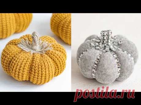 🎃 Calabazas de Tela DIY Para Otoño 2020 🍂 DIY Cloth Pumpkins