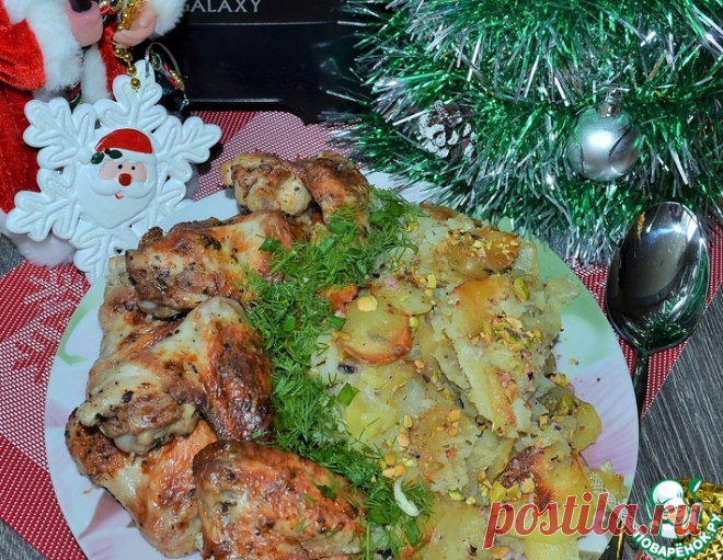 Курица с картофелем в сметане – кулинарный рецепт