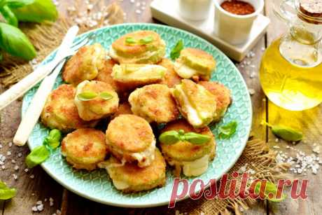 Жареные кабачки с сыром - пошаговый рецепт с фото