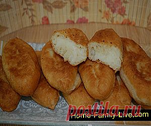 Кулинарные рецепты Пирожки с картошкой - пошаговый фоторецепт