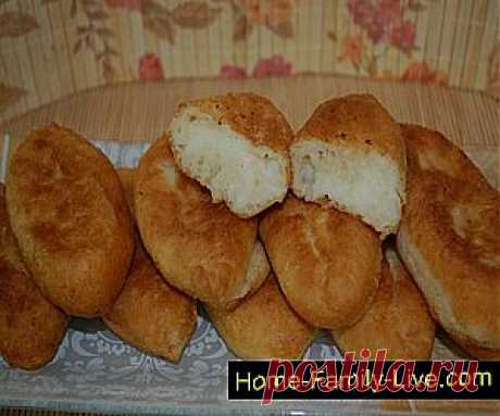 Кулинарные рецепты Пирожки с картошкой - пошаговый фоторецепт