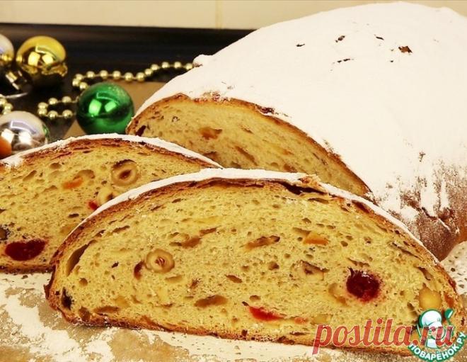 Рождественский сдобный хлеб