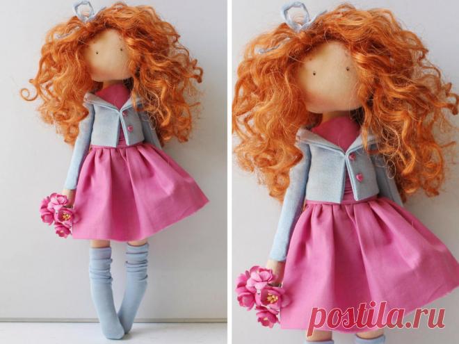 Fabric doll Tilda doll Rag doll Muñecas Cloth doll Handmade