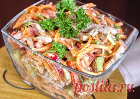 Не могу наесться! вкусный салат с идеальным сочетанием ингредиентов - пошаговый рецепт с фото. Автор рецепта Голодный Лев / Рецепты на любой вкус🏃🏼♂️ . - Cookpad