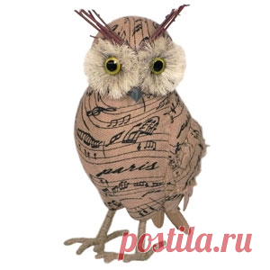 СОВЫ из мешковины. Идеи и мастер-класс