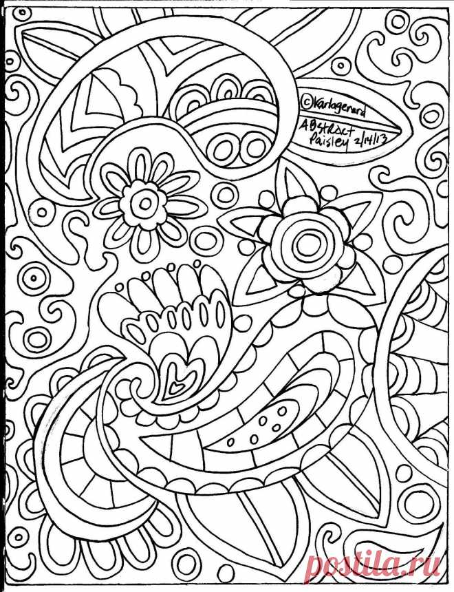 RUG HOOKING CRAFT PAPER PATTERN Abstract Paisley FOLK ART PRIM Karla Gerard | eBay