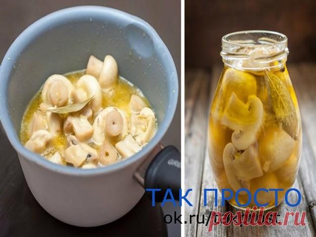 Маринованные шампиньоны за 10 минут: обалденная закуска на праздничный стол!
Если в доме намечается праздник, забот и хлопот на плечи хозяйки ложится сполна. «Так Просто!» представляет экспресс-рецепт маринованных шампиньонов: готовятся очень быстро и так же быстро съедаются!