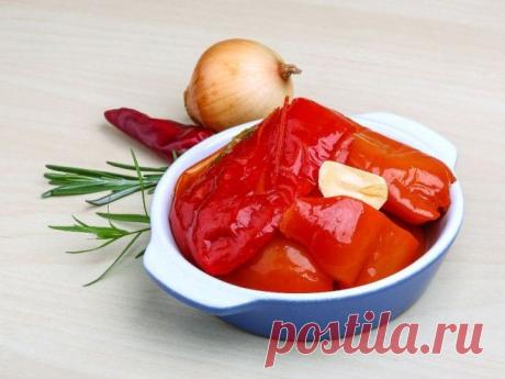 Сладкий и сочный маринованный перец на зиму