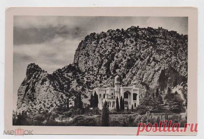 O504133 Погорелов 1956 Крым Симеиз санаторий Красный маяк фотооткрытка