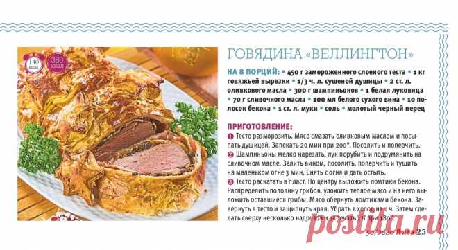 Говядина "Веллингтон"
