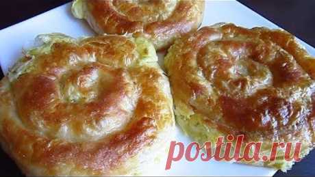 Бездрожжевое  тесто.УЛИТКИ Обалденно вкусные!