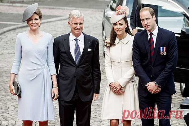 Принц Уильям и герцогиня Кэтрин прибыли в Бельгию, HELLO! Russia