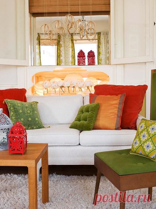 Очарование зеленого цвета в интерьере — Квартирный вопрос