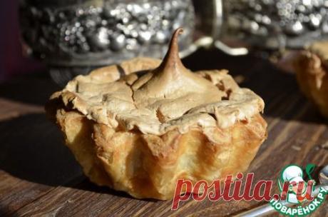 Корзиночки из слоеного теста &quot;Три блаженства&quot; - кулинарный рецепт