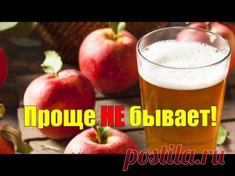 Домашнее вино из яблок СИДР СВОИМИ РУКАМИ - YouTube