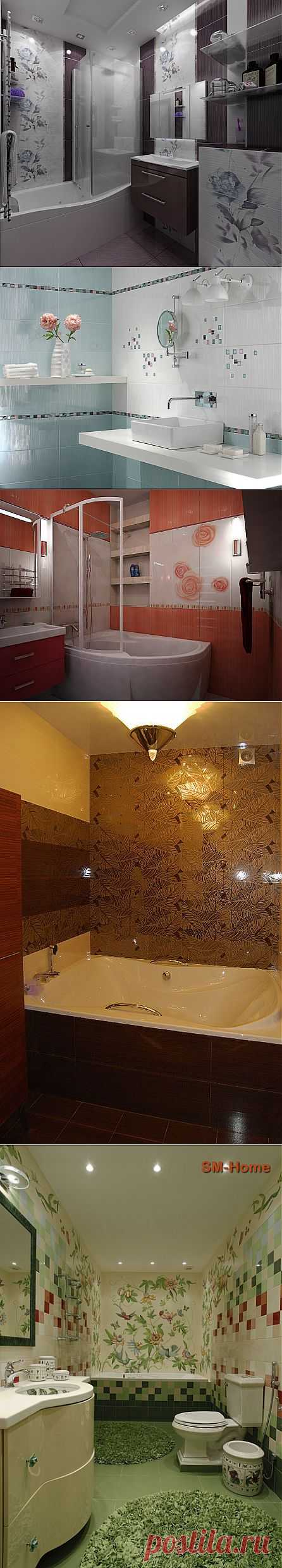 Красивые ванные.