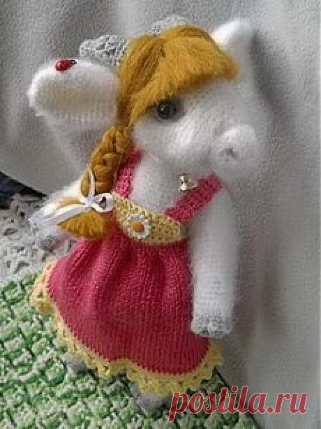 Козочка (вязание крючком, игрушки, мастер-класс)
