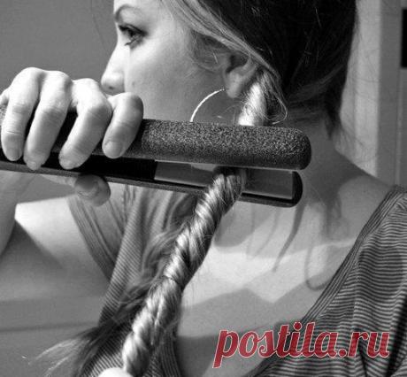 Красивые локоны за з минуты - это реально!