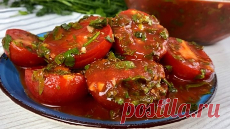 Оторваться НЕВОЗМОЖНО! &quot;Скоростные&quot; ПОМИДОРЫ, вкуснятина неописуемая!