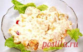 Салат сибирский / Куриные салаты / TVCook: пошаговые рецепты с фото